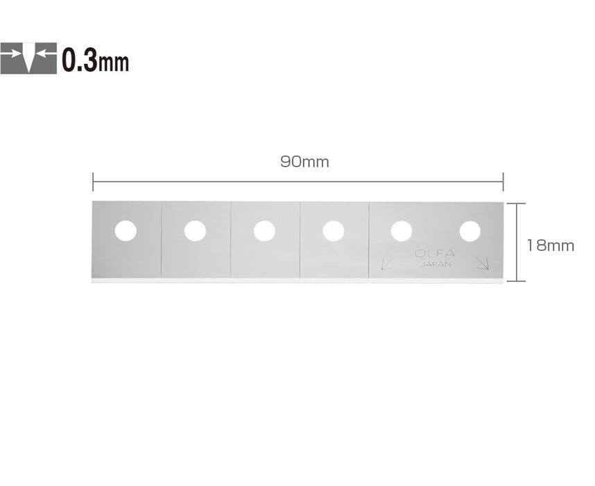 Repuesto para Cutter CTN-1 "OLFA CTB-5"